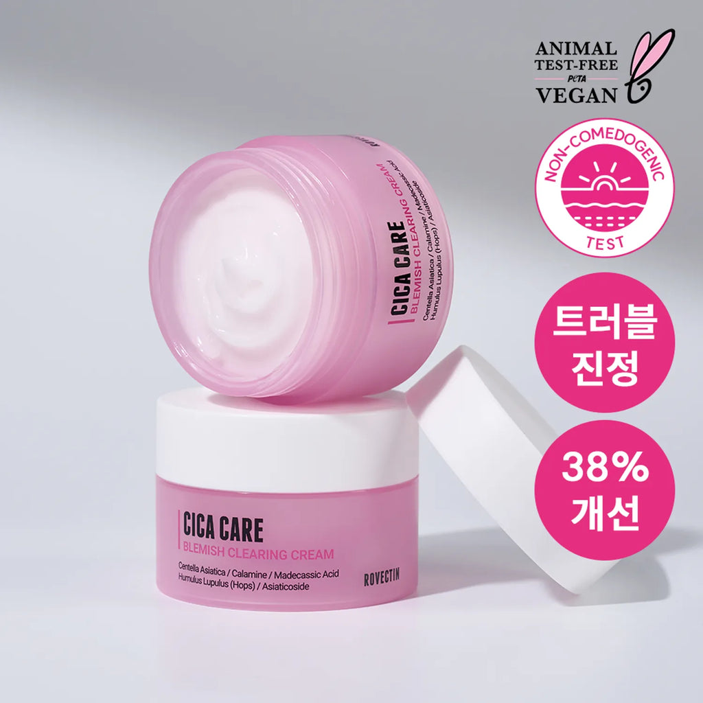 ROVECTIN Cica Care Blemish Clearing Cream 50mL (+40mL Refill)