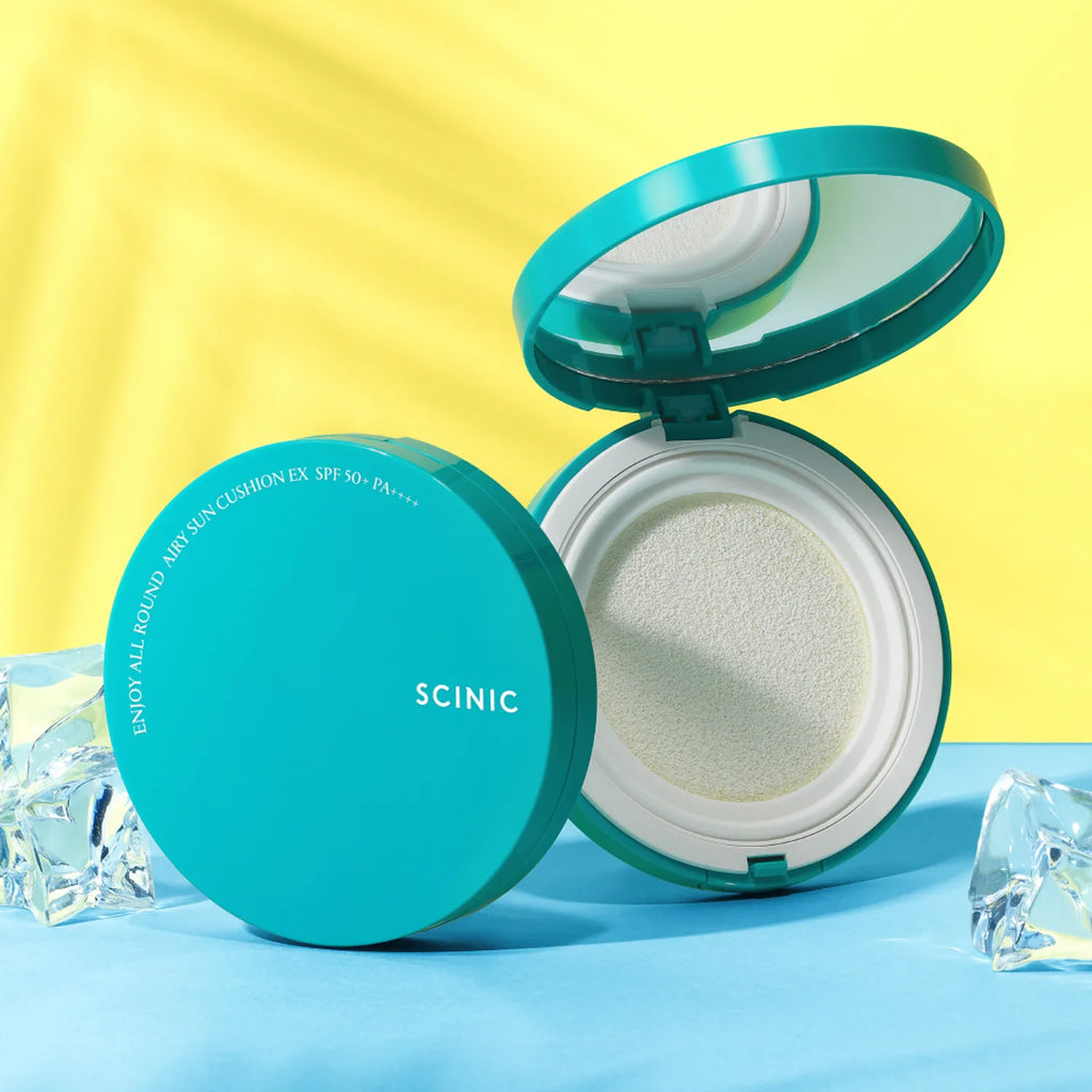 Scinic Enjoy All Round Airy Sun Cushion EX 25g