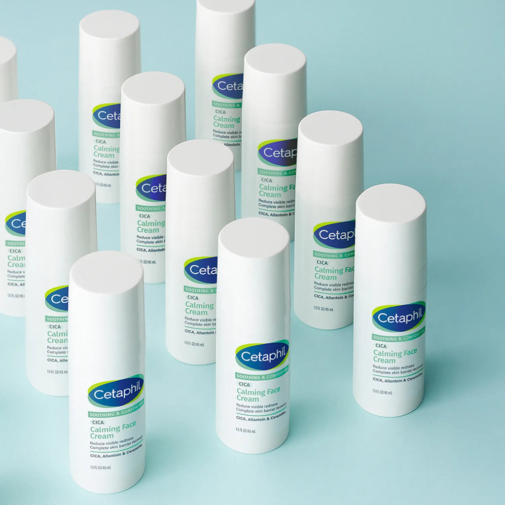 Cetaphil Soothing & Comforting Cica Calming Face Cream 45ml Set (+10ml*2ea)