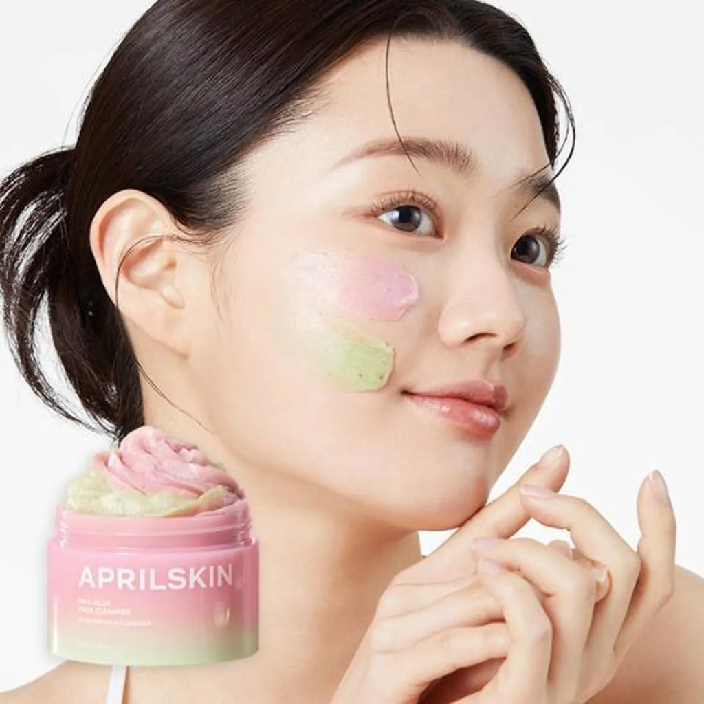 April Skin Pink Aloe Pack Cleanser 120g