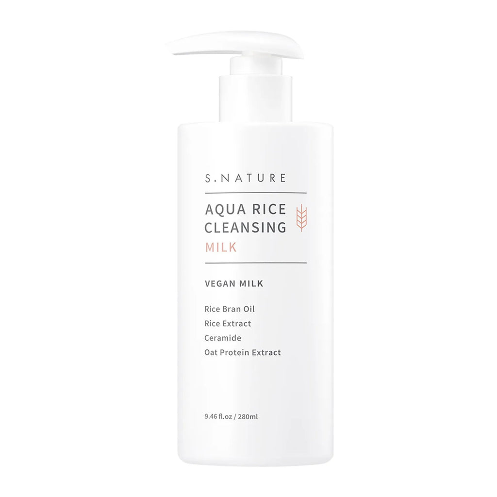 S.NATURE Aqua Rice Cleansing Milk 280ml