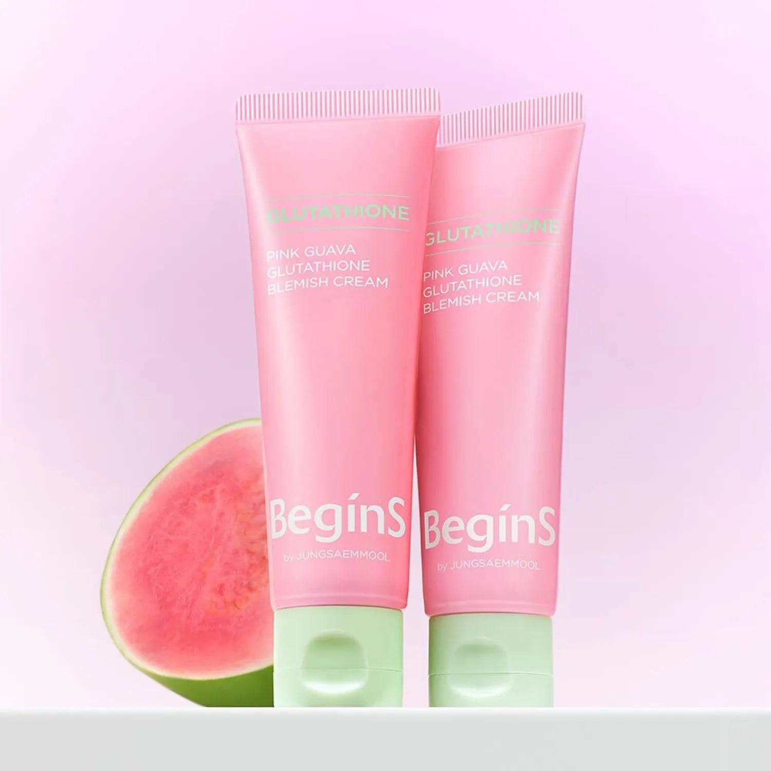 begins by JUNGSAEMMOOL Pink Guava Glutathione Blemish Cream 50ml