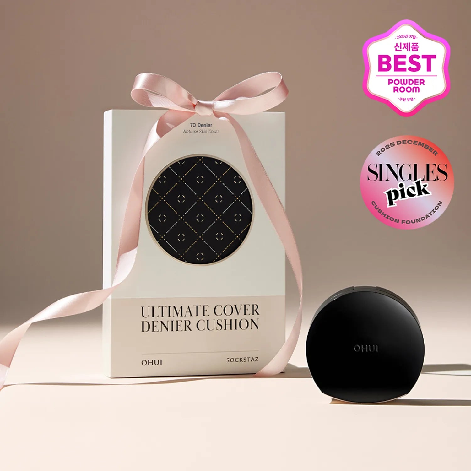 O HUI Ultimate Cover Denier Cushion(Refill Included) (9 Shades)