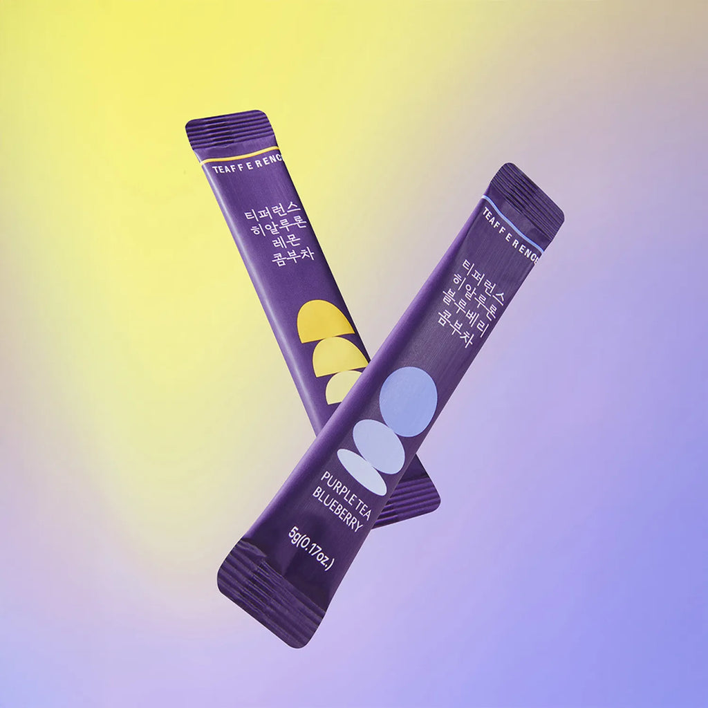 TEAFFERENCE Hyaluron Kombucha Lemon 10 Sticks