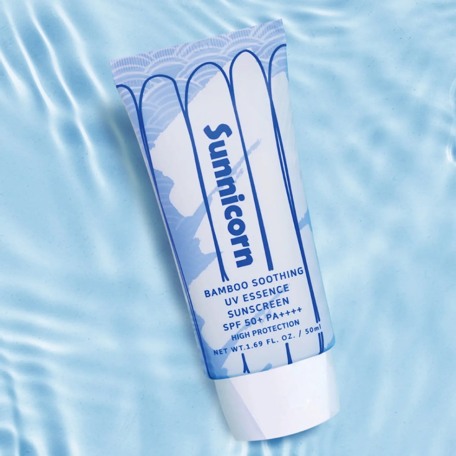 Sunnicorn Bamboo Soothing UV Sun Essence 50ml SPF50+ PA++++