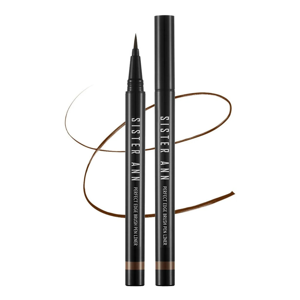 SISTER ANN Perfect Edge Brush Pen Liner(2 Colors)