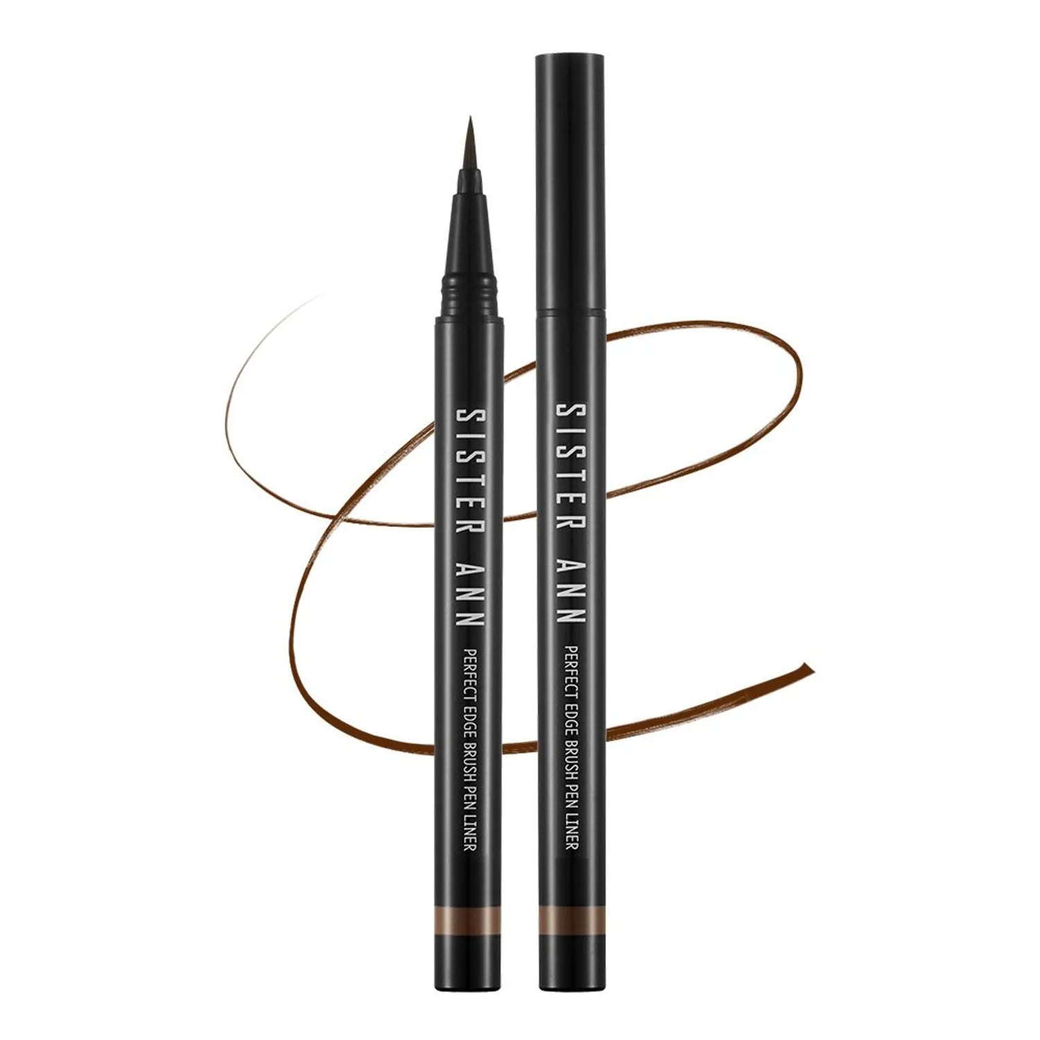 SISTER ANN Perfect Edge Brush Pen Liner(2 Colors)
