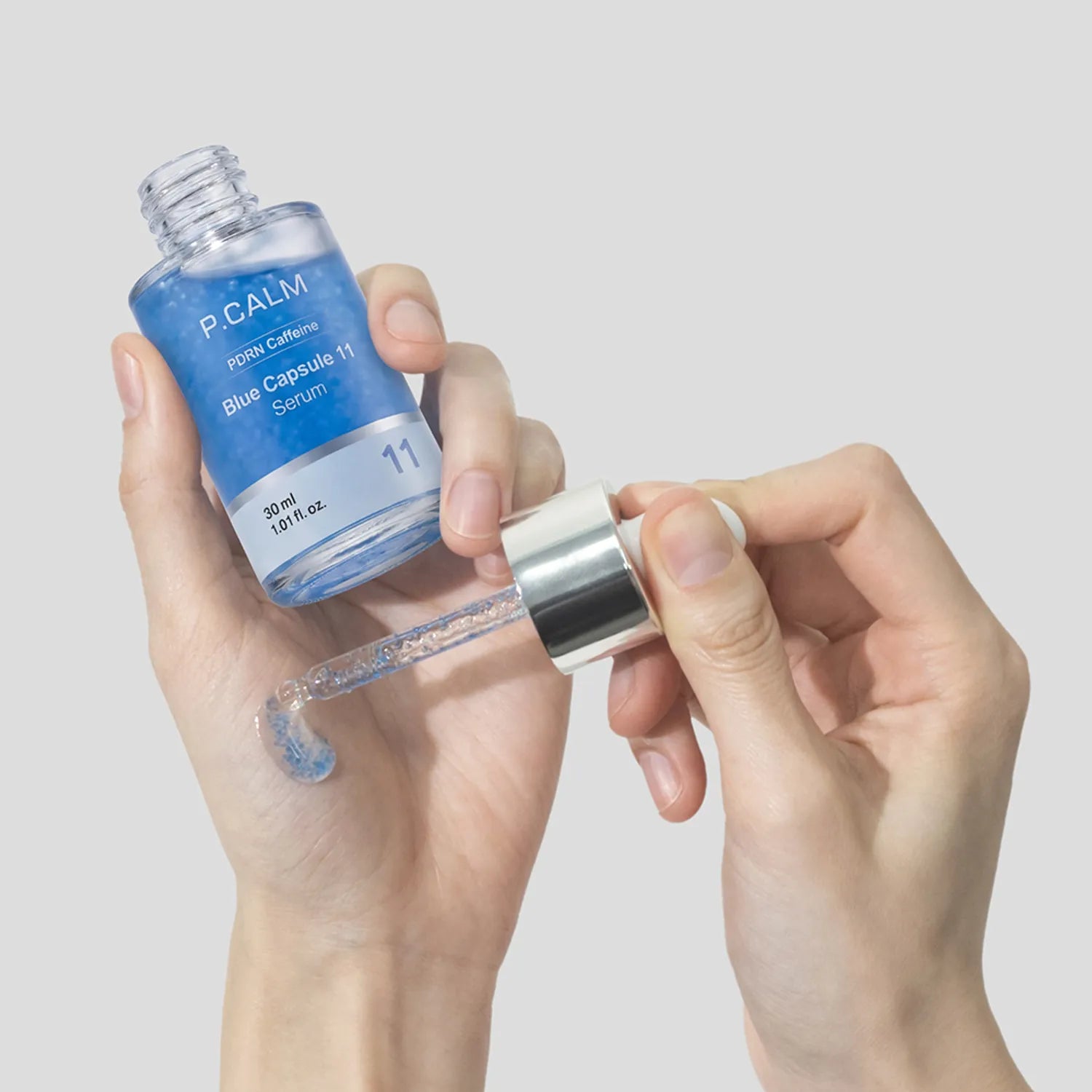 P.CALM PDRN Caffeine Blue Capsule 11 Serum 30ml