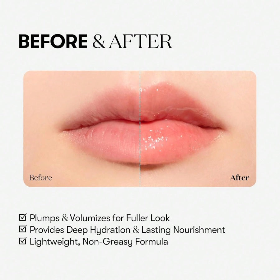 vt Reedle Shot Lip Plumper, Hydrating & Volumizing Clear Lip Gloss, Microneedling Effect & Hyaluronic Acid For Fuller, Smoother Lips, Stocking Stuffers, 0.15 Oz (4.3 G)