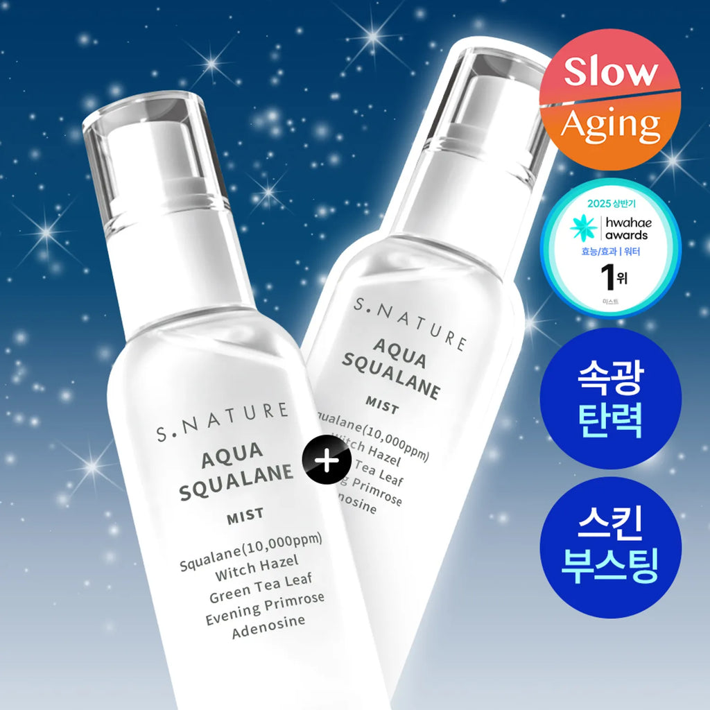 S.NATURE Aqua Squalane Mist 100ml Double Pack