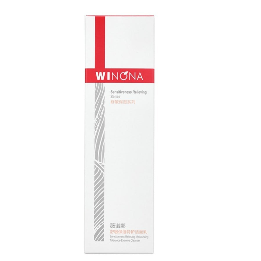 WINONA Moisturizing Cleansing Foam 3.527oz/100g， Face Foam Cleanser,Deep Cleansing, Hydrating and Moisturizing for Sensitive Skin