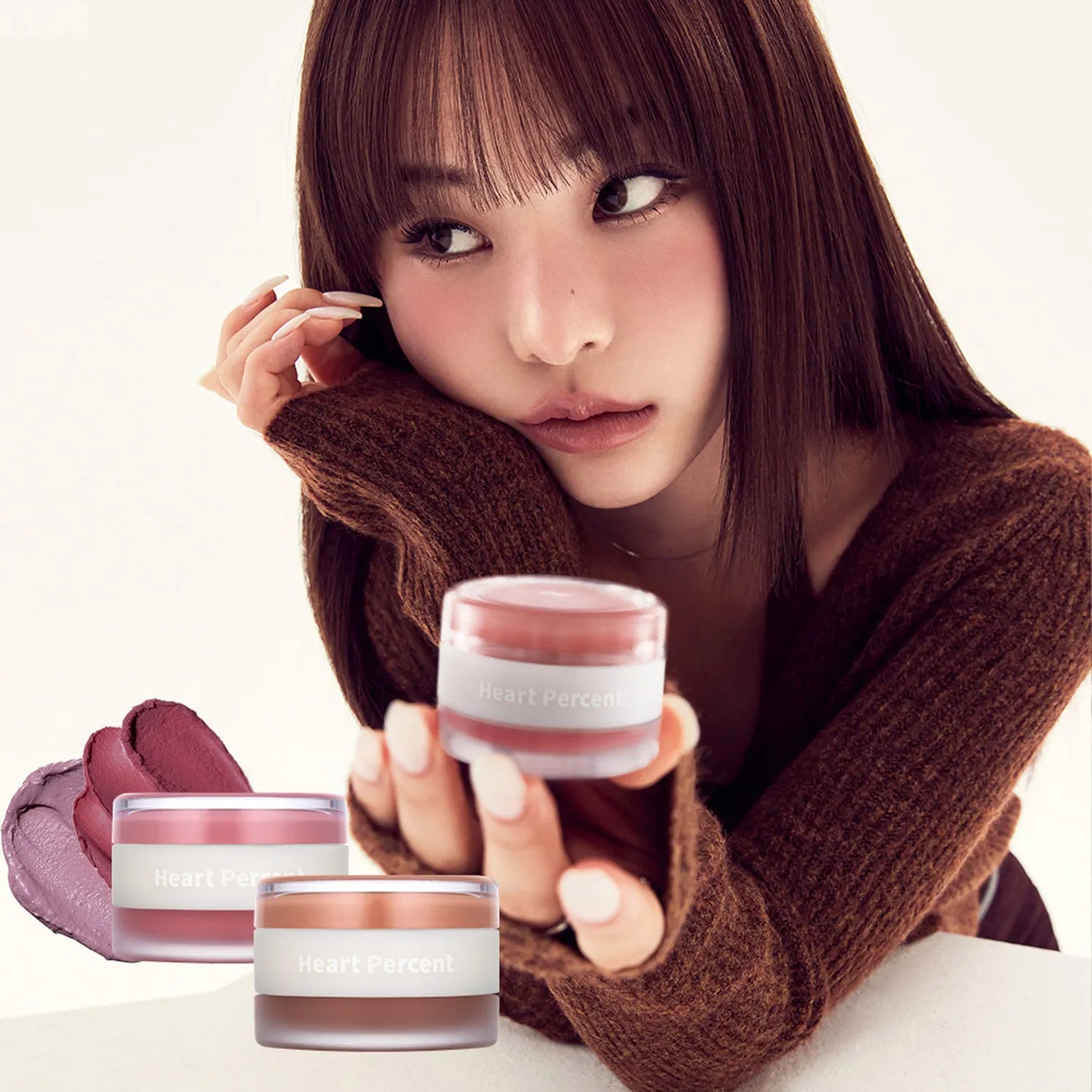 Heart Percent Dote On Mood Custom Lip & Cheek (5 Colors)