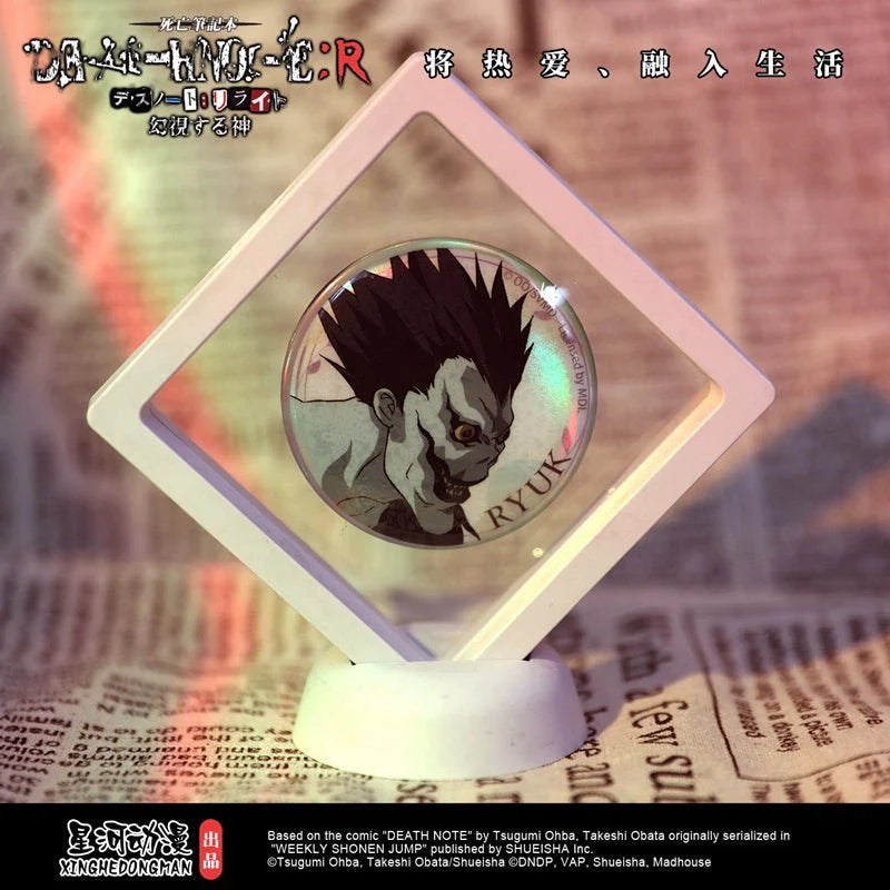 Death Note | Badge & Shikishi Board & Acrylic Stand Figure & Charm Set XINGHEDONGMAN Anime Goods - FUNIMECITY