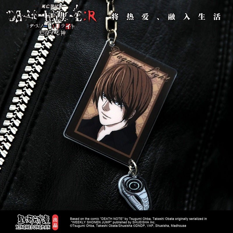 Death Note | Badge & Shikishi Board & Acrylic Stand Figure & Charm Set XINGHEDONGMAN Anime Goods - FUNIMECITY