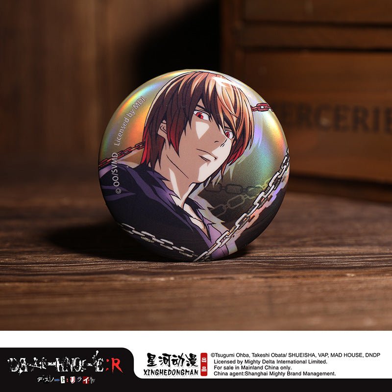 Death Note | Chain & Square Badge Set