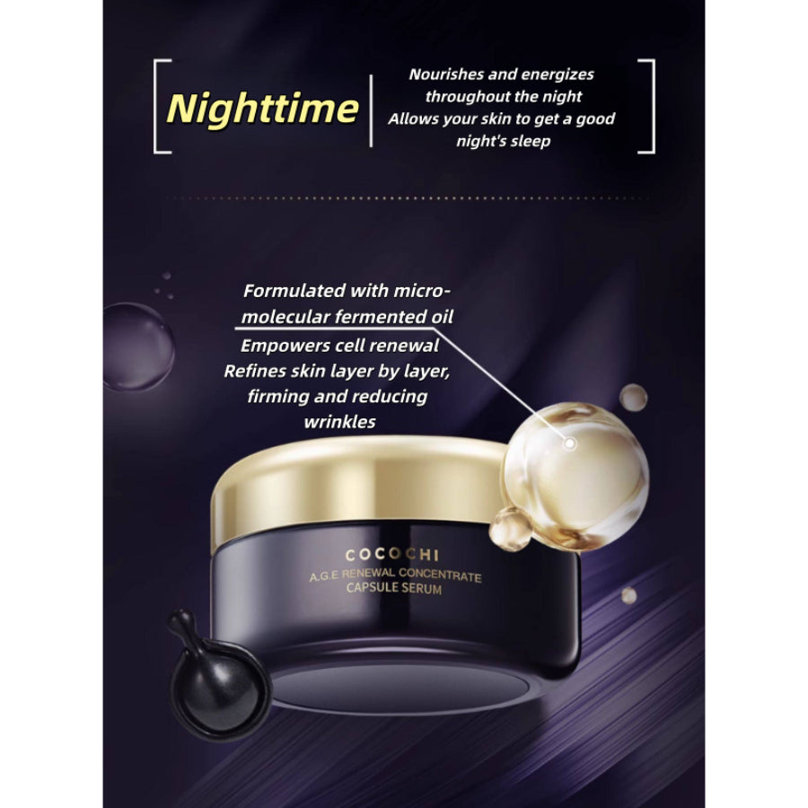 Cocochi Time-Reversing Firming Capsule Serum Oil (15 capsules + 15 capsules)