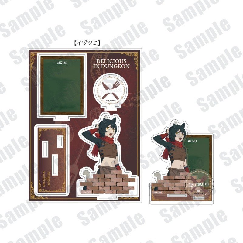 Delicious in Dungeon | Acrylic Card & Badge & Acrylic Stand Figure Set Earthtoy Anime Goods - FUNIMECITY