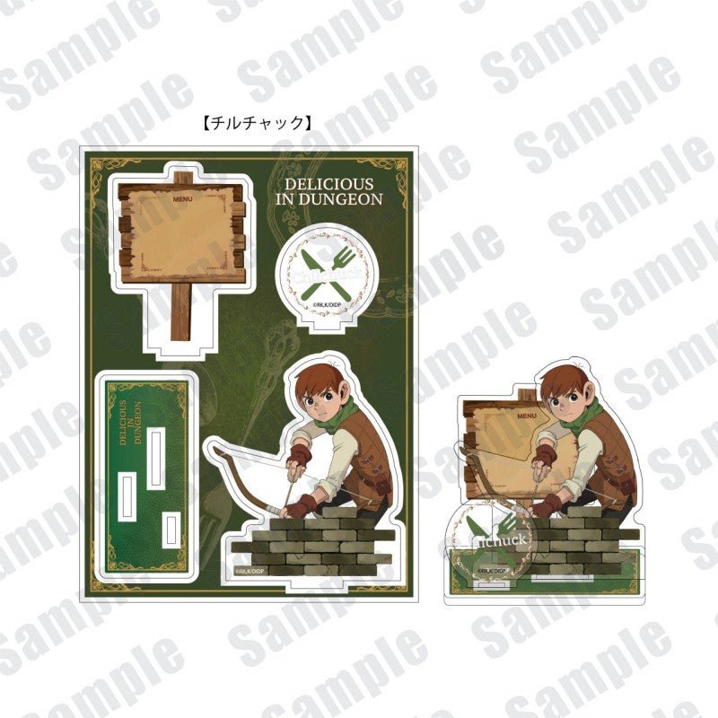 Delicious in Dungeon | Acrylic Card & Badge & Acrylic Stand Figure Set Earthtoy Anime Goods - FUNIMECITY