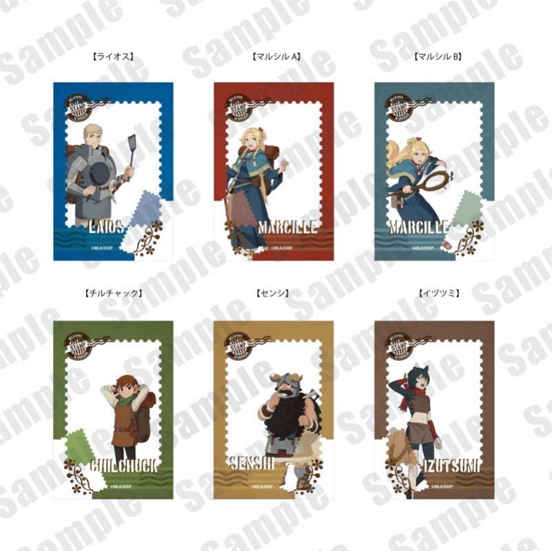 Delicious in Dungeon | Acrylic Card & Badge & Acrylic Stand Figure Set Earthtoy Anime Goods - FUNIMECITY