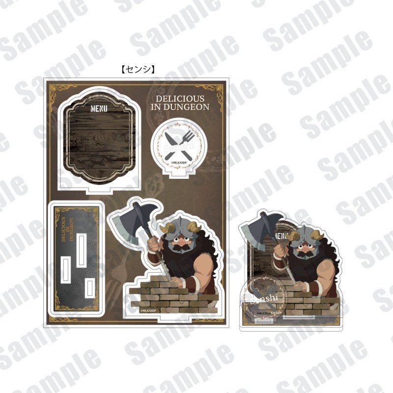 Delicious in Dungeon | Acrylic Card & Badge & Acrylic Stand Figure Set Earthtoy Anime Goods - FUNIMECITY