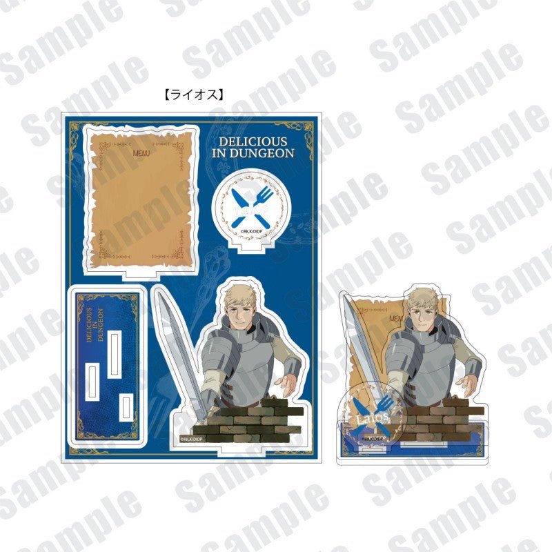 Delicious in Dungeon | Acrylic Card & Badge & Acrylic Stand Figure Set Earthtoy Anime Goods - FUNIMECITY