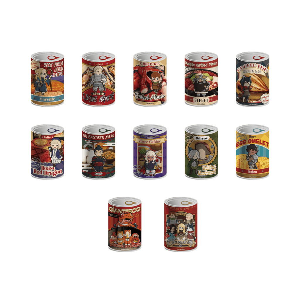 Delicious in Dungeon | Guan Tou Series Blind Box Badge Yue Wen Anime Goods - FUNIMECITY