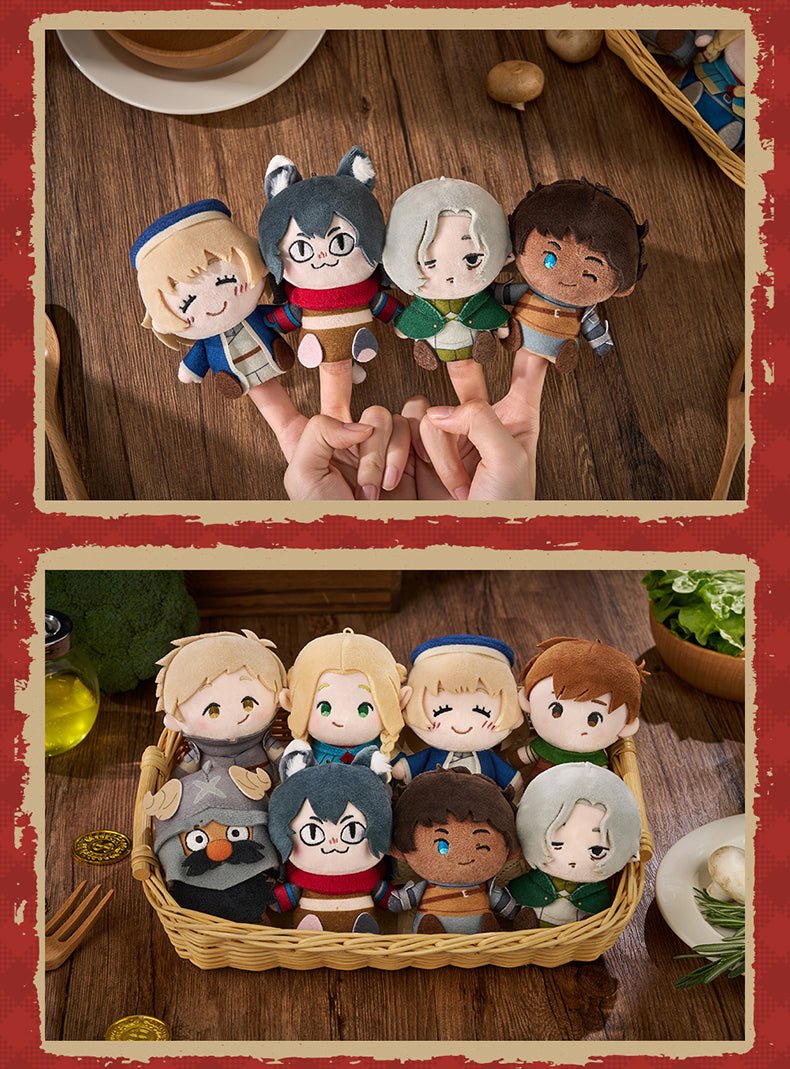 Delicious in Dungeon | Plush Doll & Badge & Bag Set