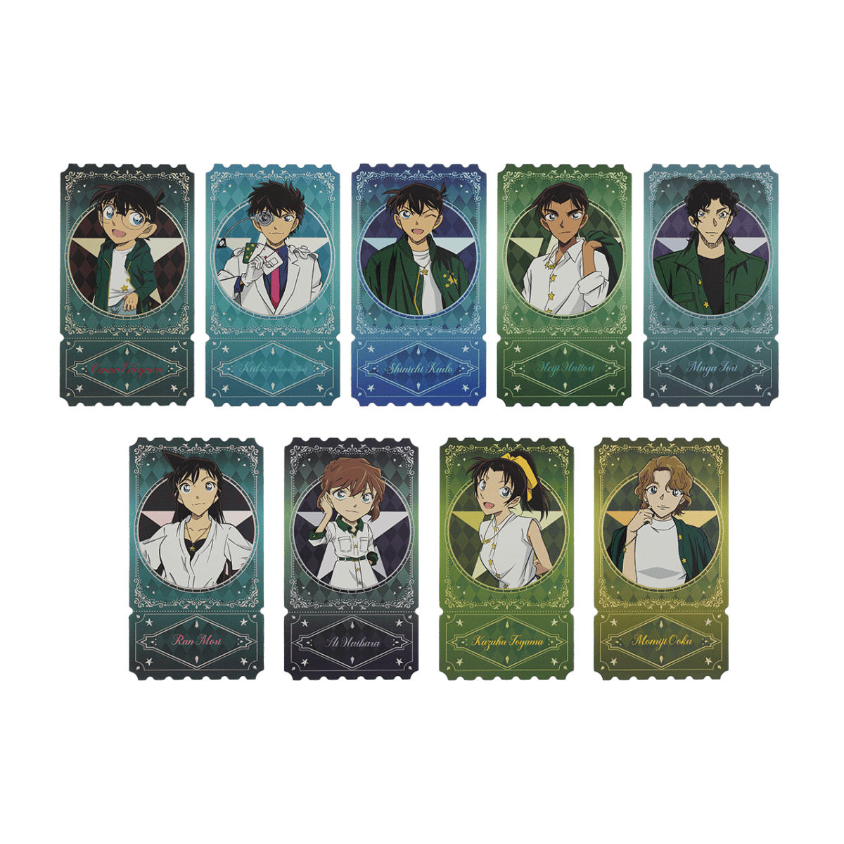 Detective Conan | Diamond Star Series Holographic Ticket Set