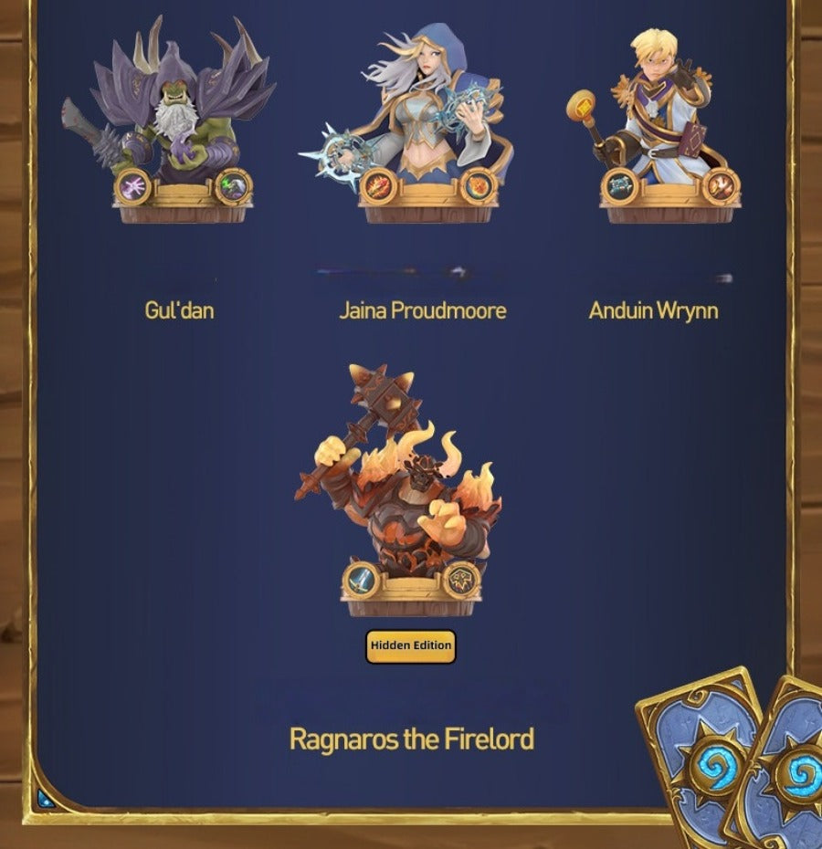 POPMART Hearthstone Tavern Legends Series Collectible Figures, Blind Boxes, Ornaments, Toys, and Gifts
