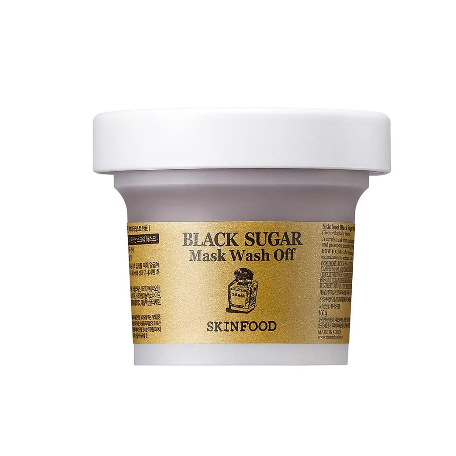 SKINFOOD Black Sugar Mask Wash Off 120g Double Pack
