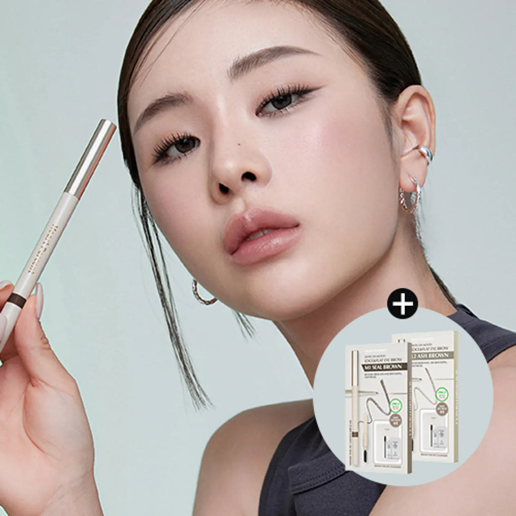 Heart Percent Dote On Mood Edge & Flat Eye Brow (6 Colors)