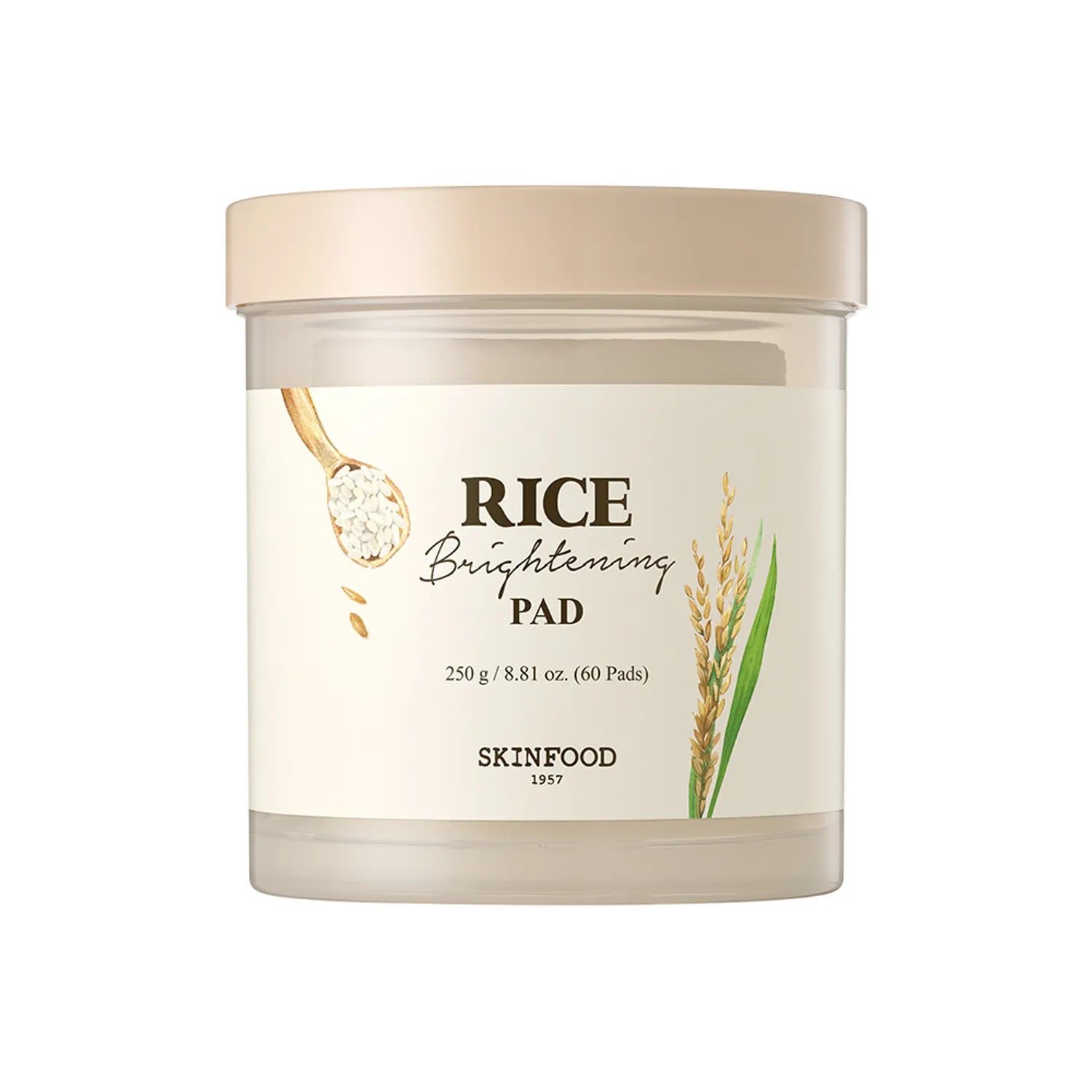 SKINFOOD Rice Brightening Pad 60P