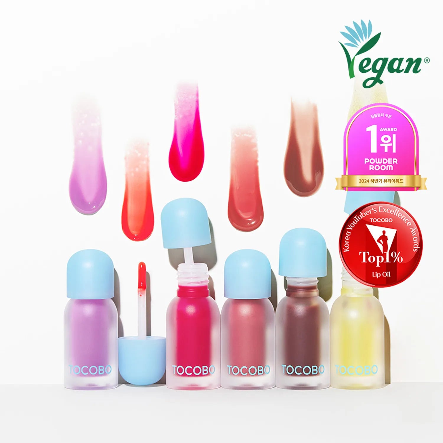 TOCOBO Juicy Berry Plumping Lip Oil (14 Colors)