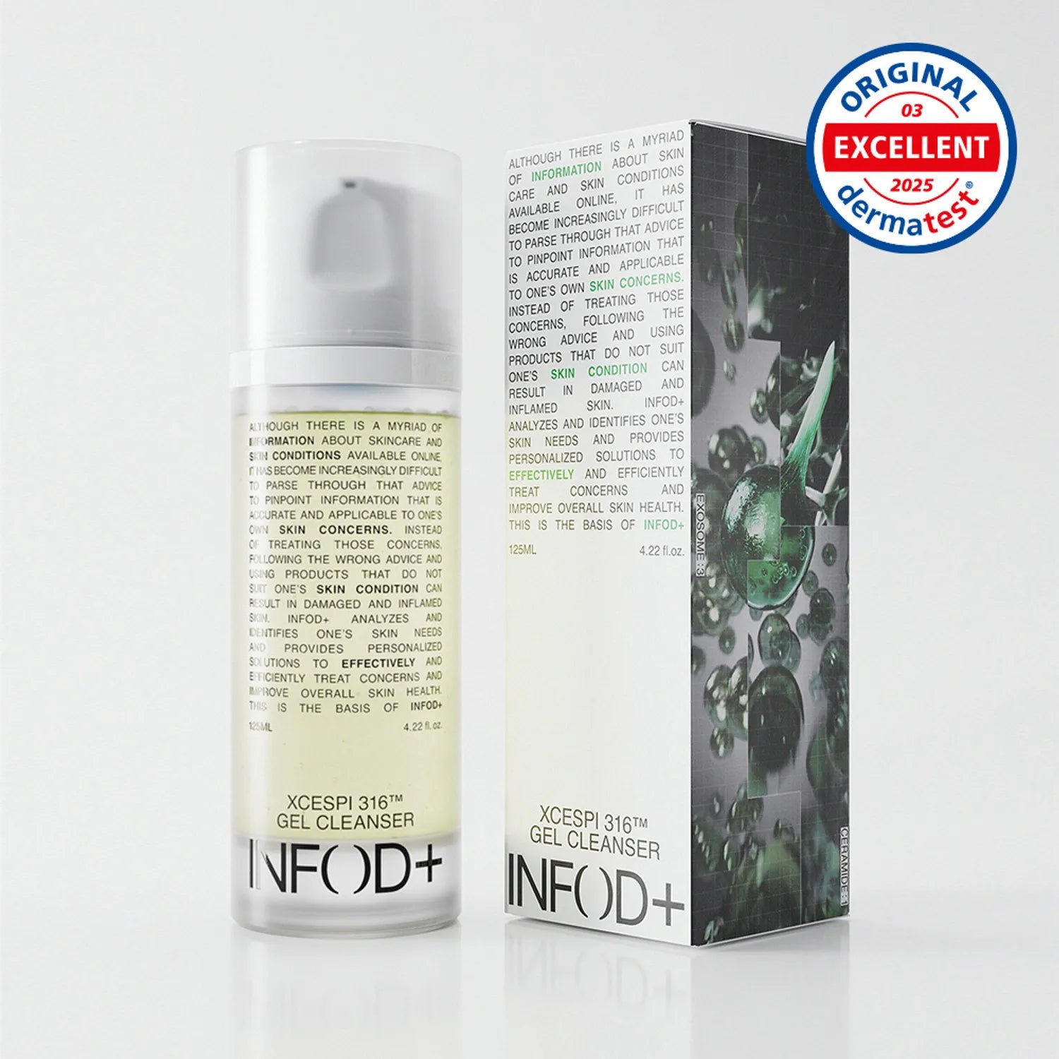Infodplus XCESPI 316&trade; Gel Cleanser 125ml