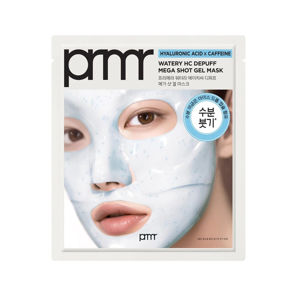 Primera Watery HC Depuff Mega Shot Gel Mask Sheet 1ea