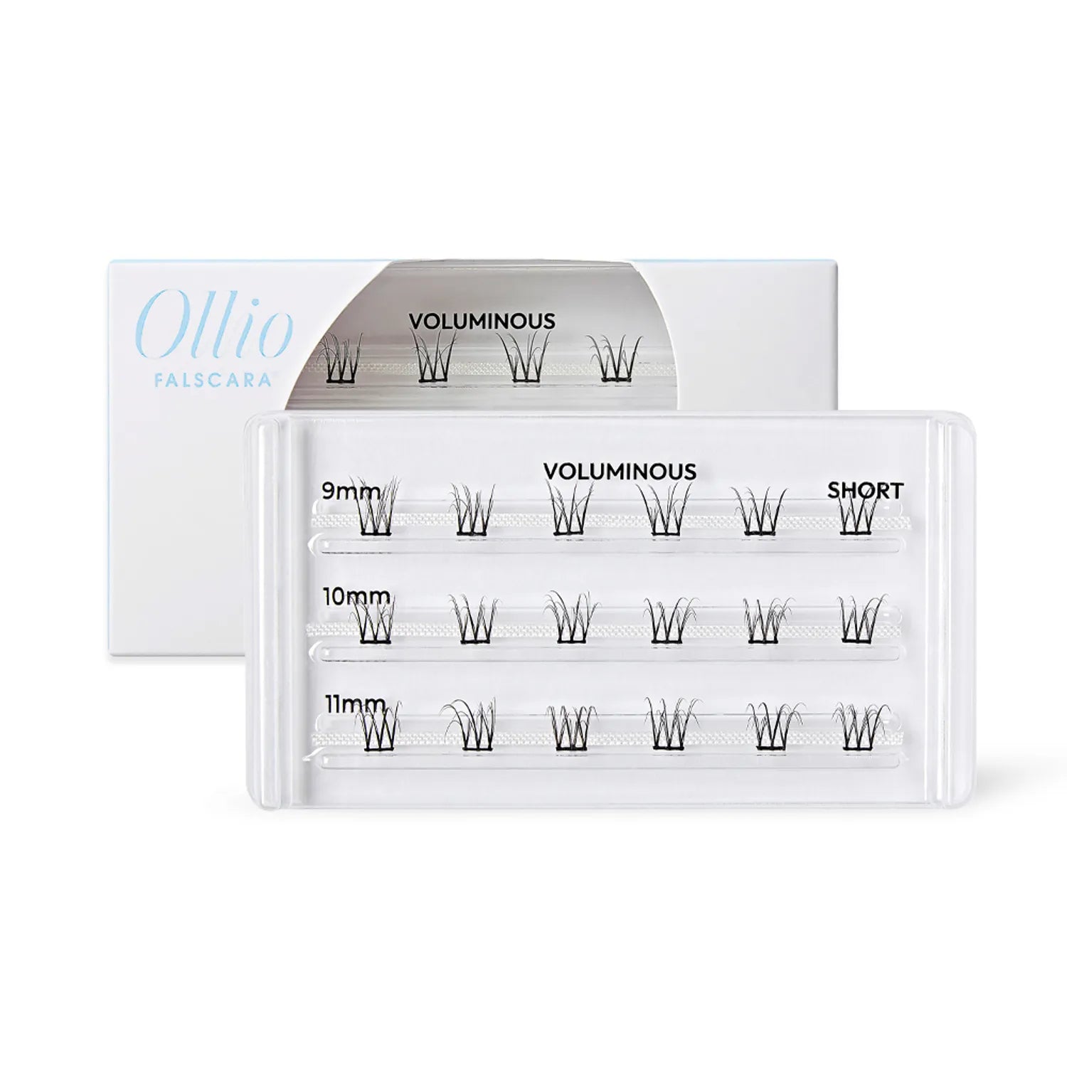 Ollio Falscara Eyelash [Single PACK] (9/10/11mm) 18pcs
