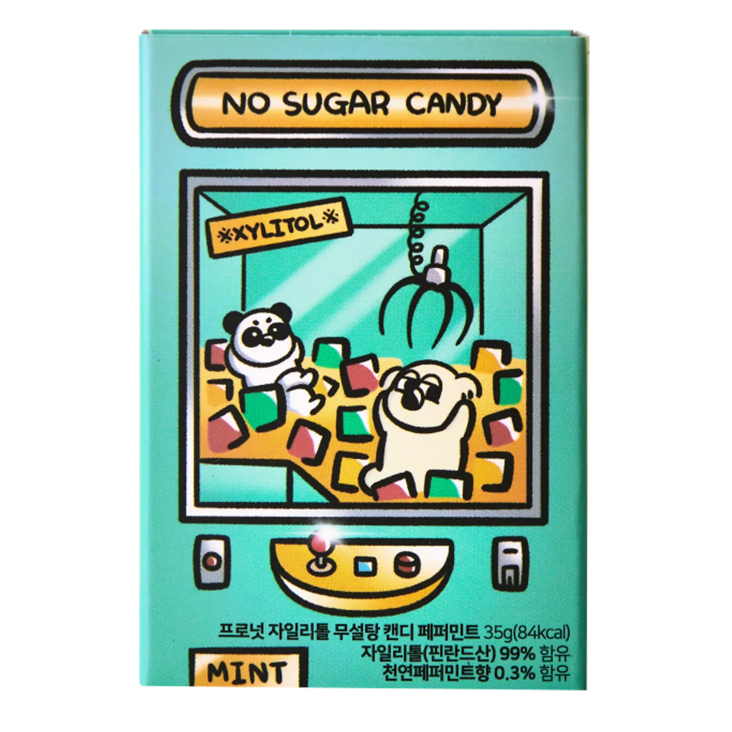 PRONUT No-Sugar Xylitol Candy #Peppermint 30g