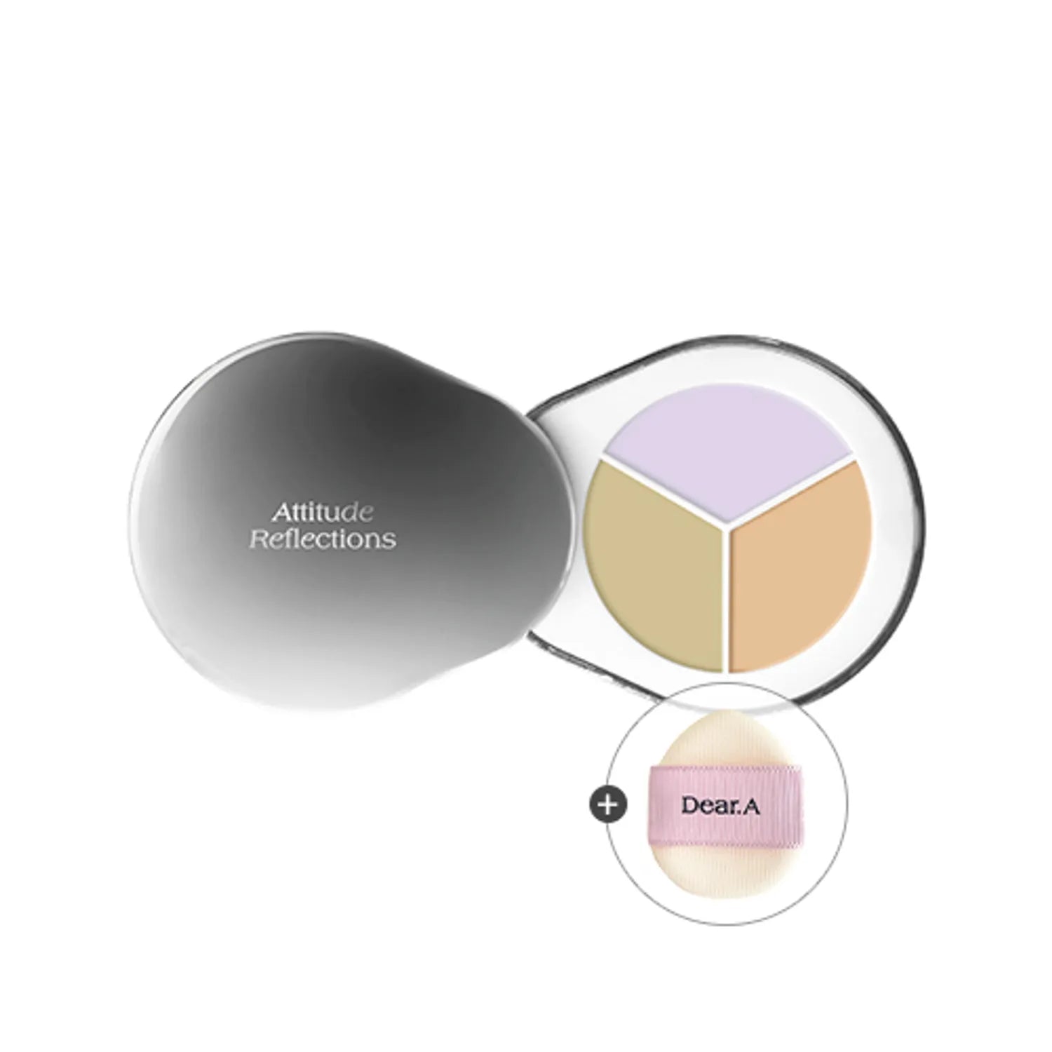 Dear.A Perfect Cover Concealer Palette Set (+Puff) (4 Colors)