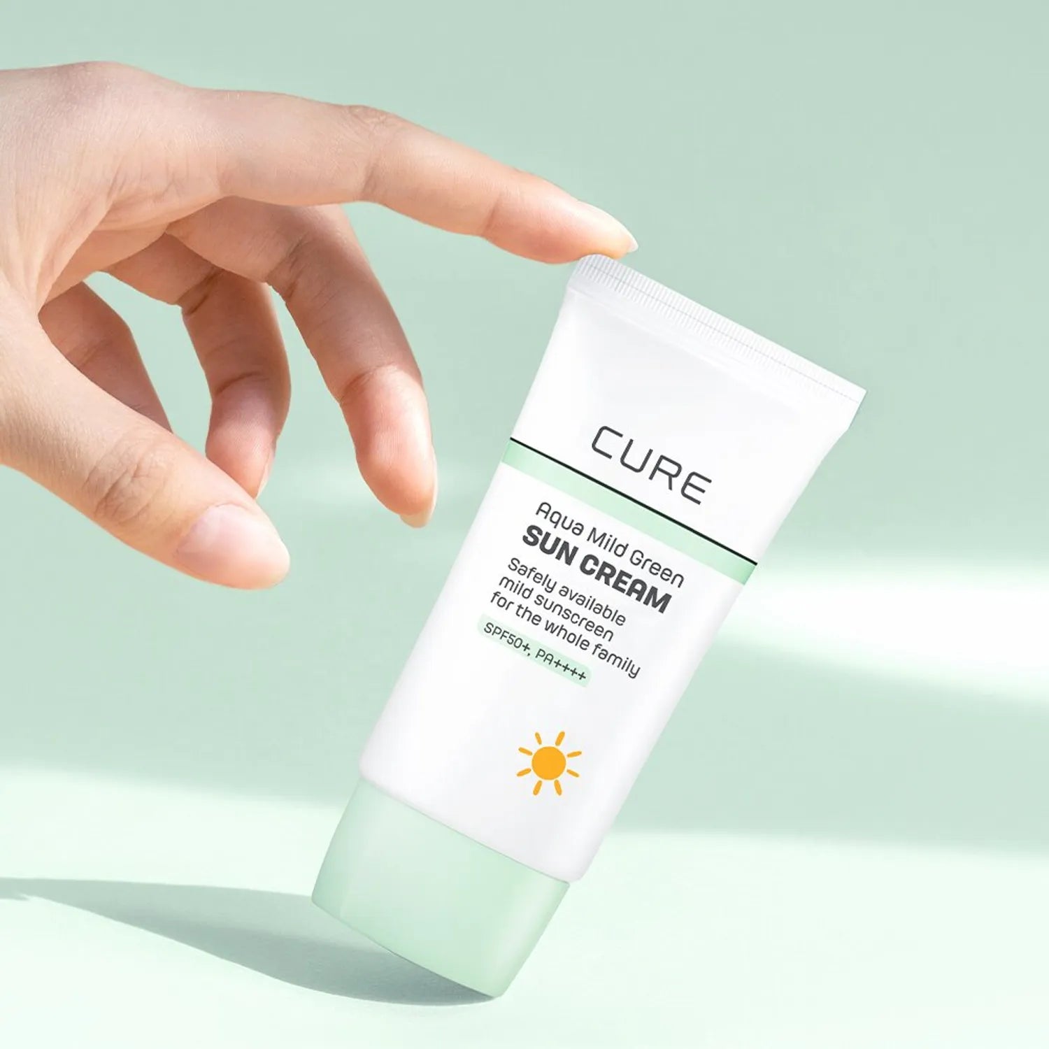 Cure Aqua Mild Green Sun Cream 40mL