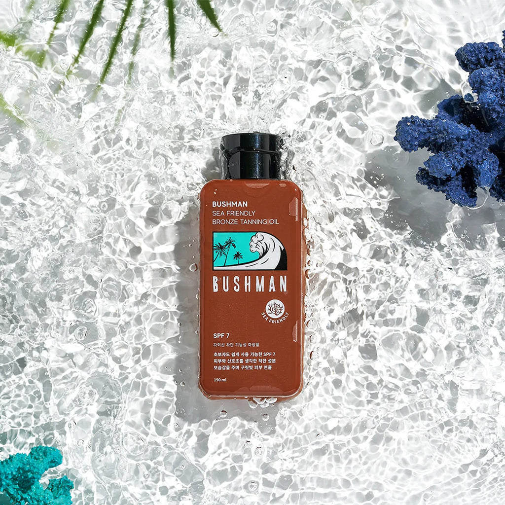 Bushman Sea Friendly Bronze Taning Oil 190ml Set (+Daily Sun Cream 20ml)