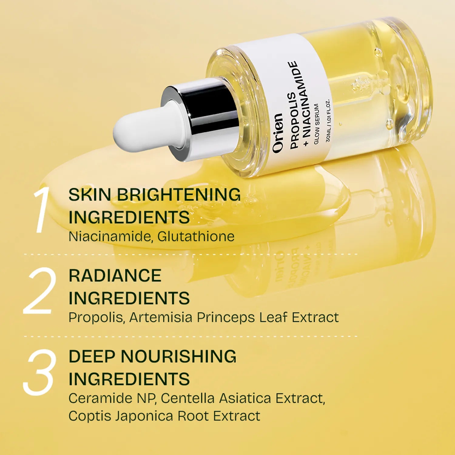 orien Propolis Niacinamide Glow Serum 30ml