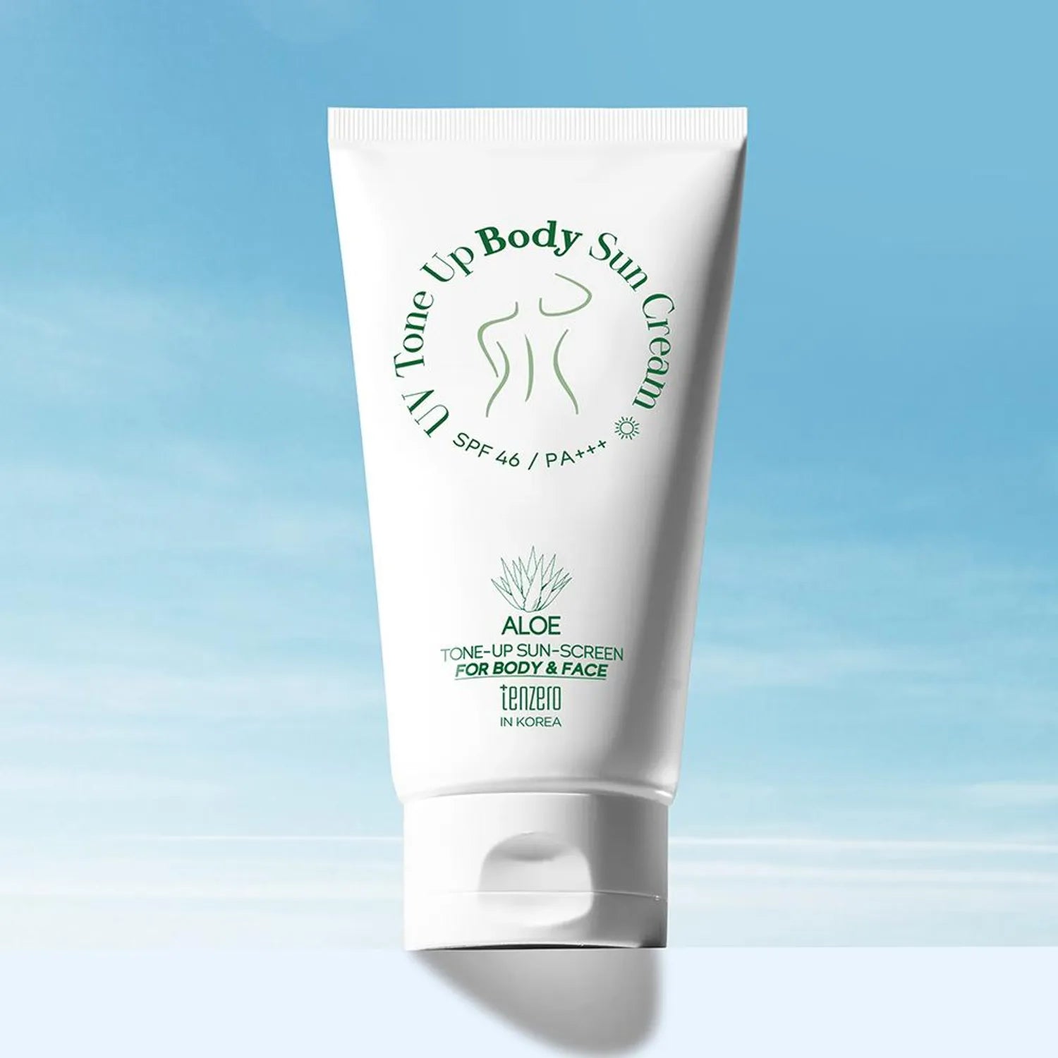 Tenzero Aloe UV Tone Up Body Sun Cream 150g