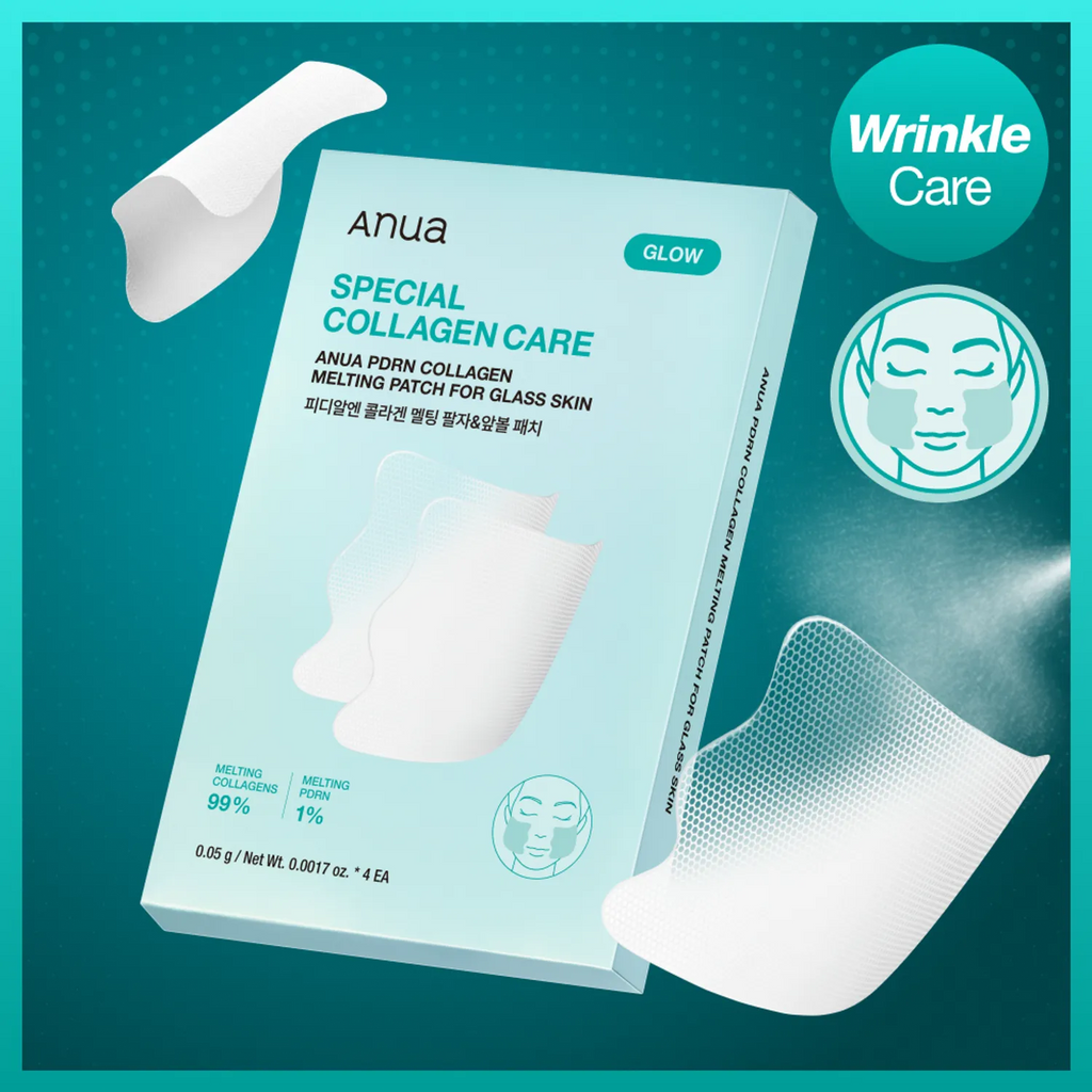 Anua PDRN Collagen Melting Patch For Glass Skin 4P