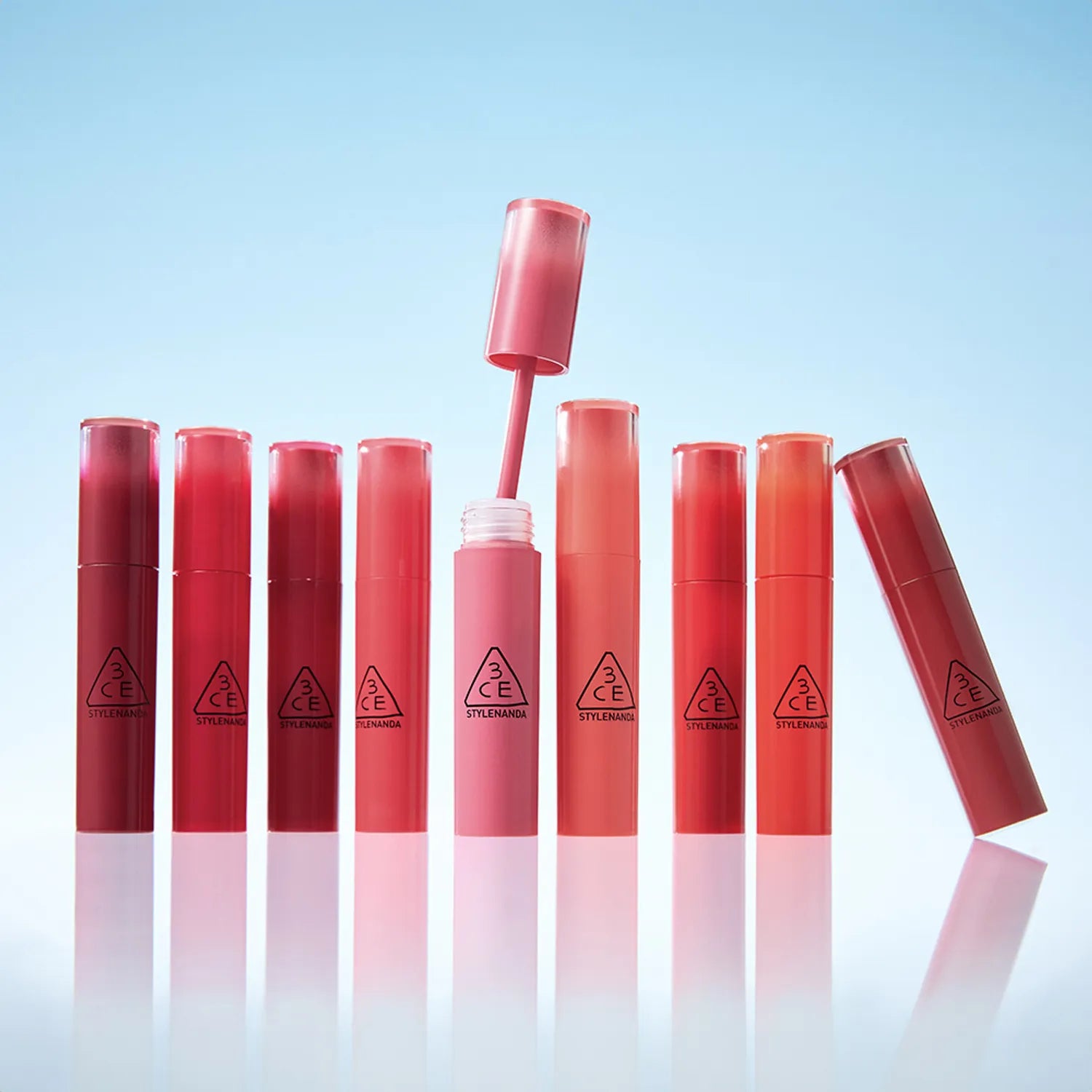 3CE Lazy Pop Lip Stain (9 Colors)