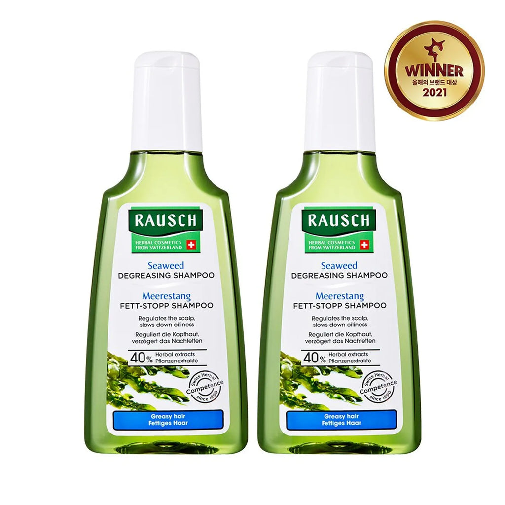 Rausch Seaweed Degreasing Shampoo 200mL*2ea Special Set