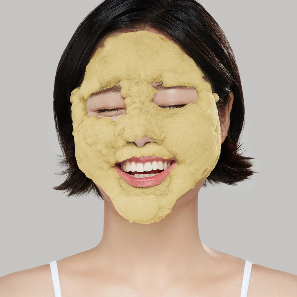 P.CALM Turmeric Bubble Deep Mask 90g