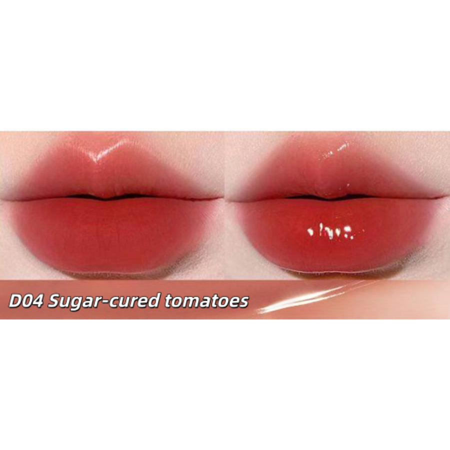 MOOEKISS Dual Essence Lip Glaze D04 Candied Tomato