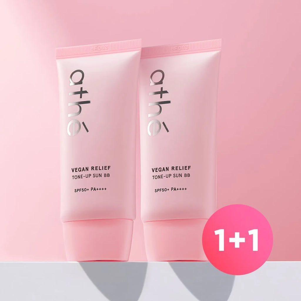[Tone Up] athe Vegan Relief Tone Up Sun BB 50mL 1+1 Special Set