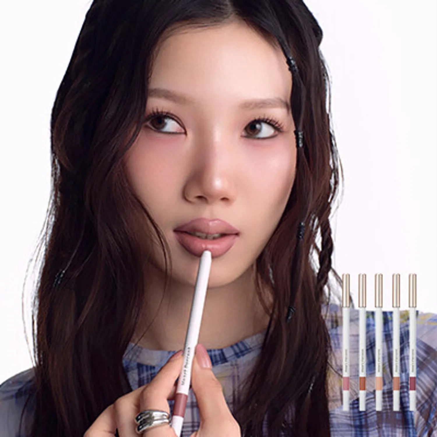 Heart Percent Dote On Mood Lip Pencil Slim (8 Colors)