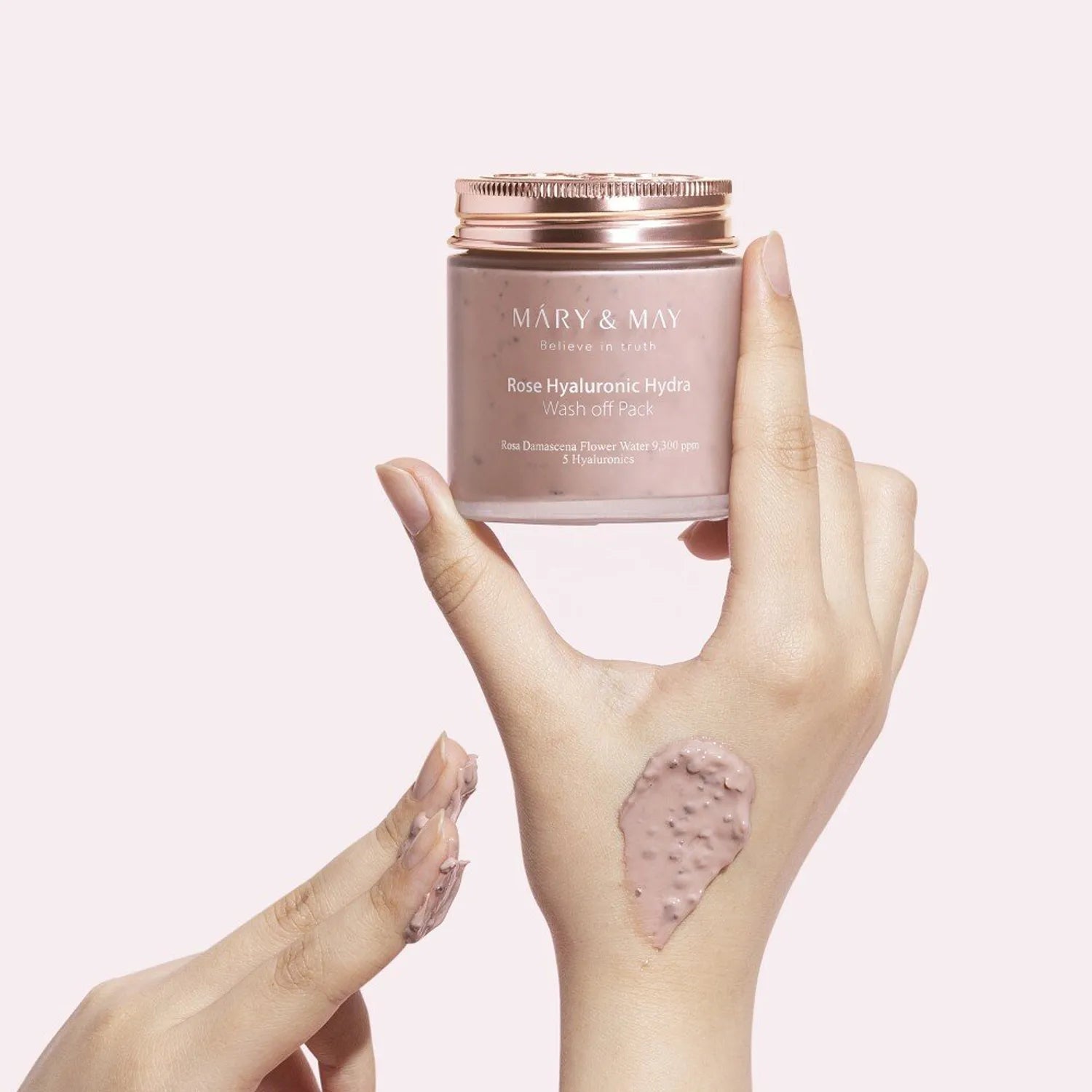 Mary & May Rose Hyaluronic Hydra Wash Off Pack 125g